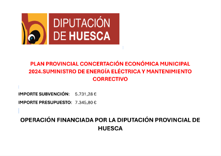 Imagen PLAN PROVINCIAL CONCERTACIÓN ECONÓMICA MUNICIPAL 2024. SUMINISTRO...